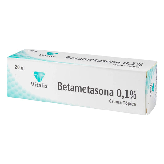 Betametasona 0.1% Crema 20 gr