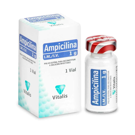 Ampicilina 1 Gr 1 Ampolla Vt