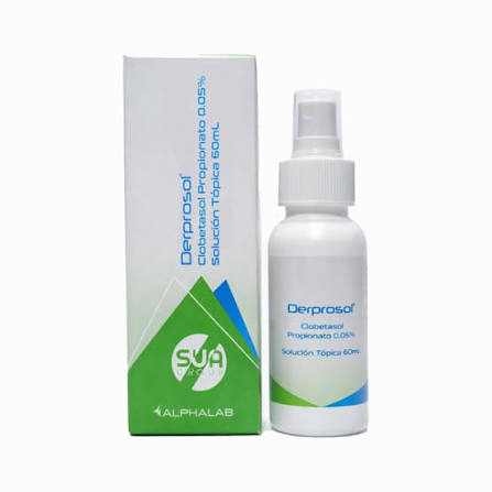 Derprosol Clobetasol 0.05% SOL 60 ML