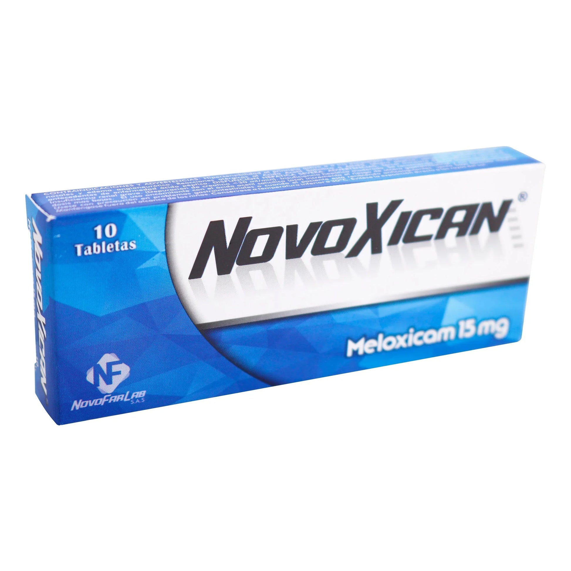 Novoxicam 15 Miligramos 10 Tbs