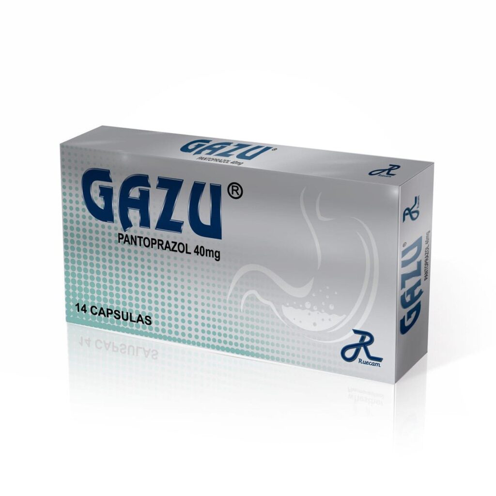 Gazu Pantoprazol 40 MG X 14 Cápsulas