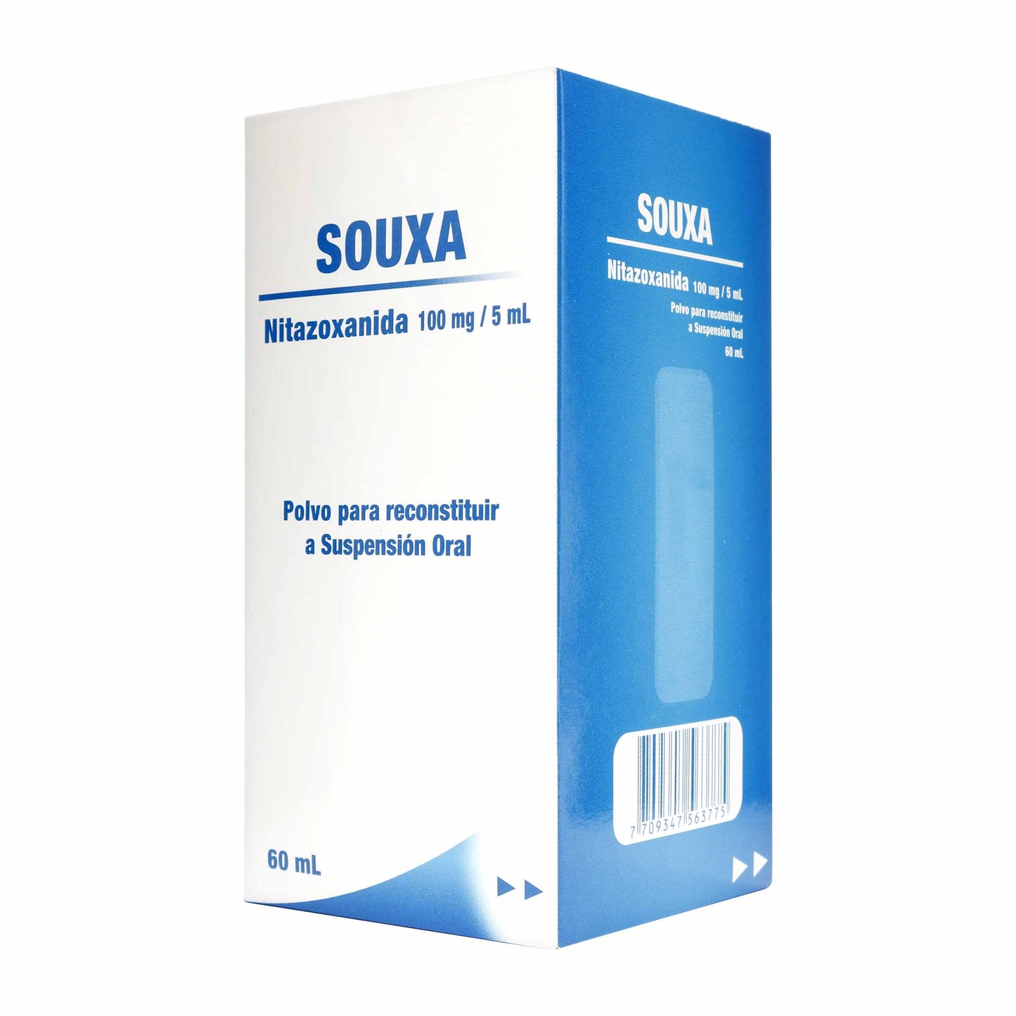 Souxa Nitazoxanida 100 mg Suspensión 60 ml