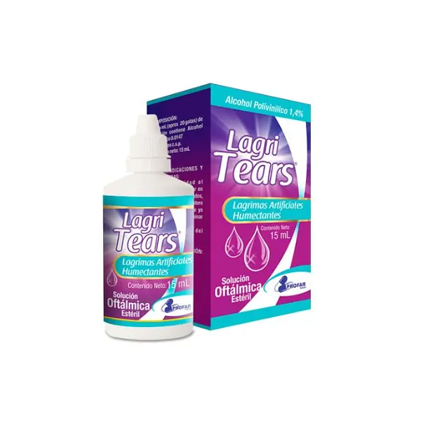 Lagritears Alcohol Polivinílico Oftálmico 15 ML