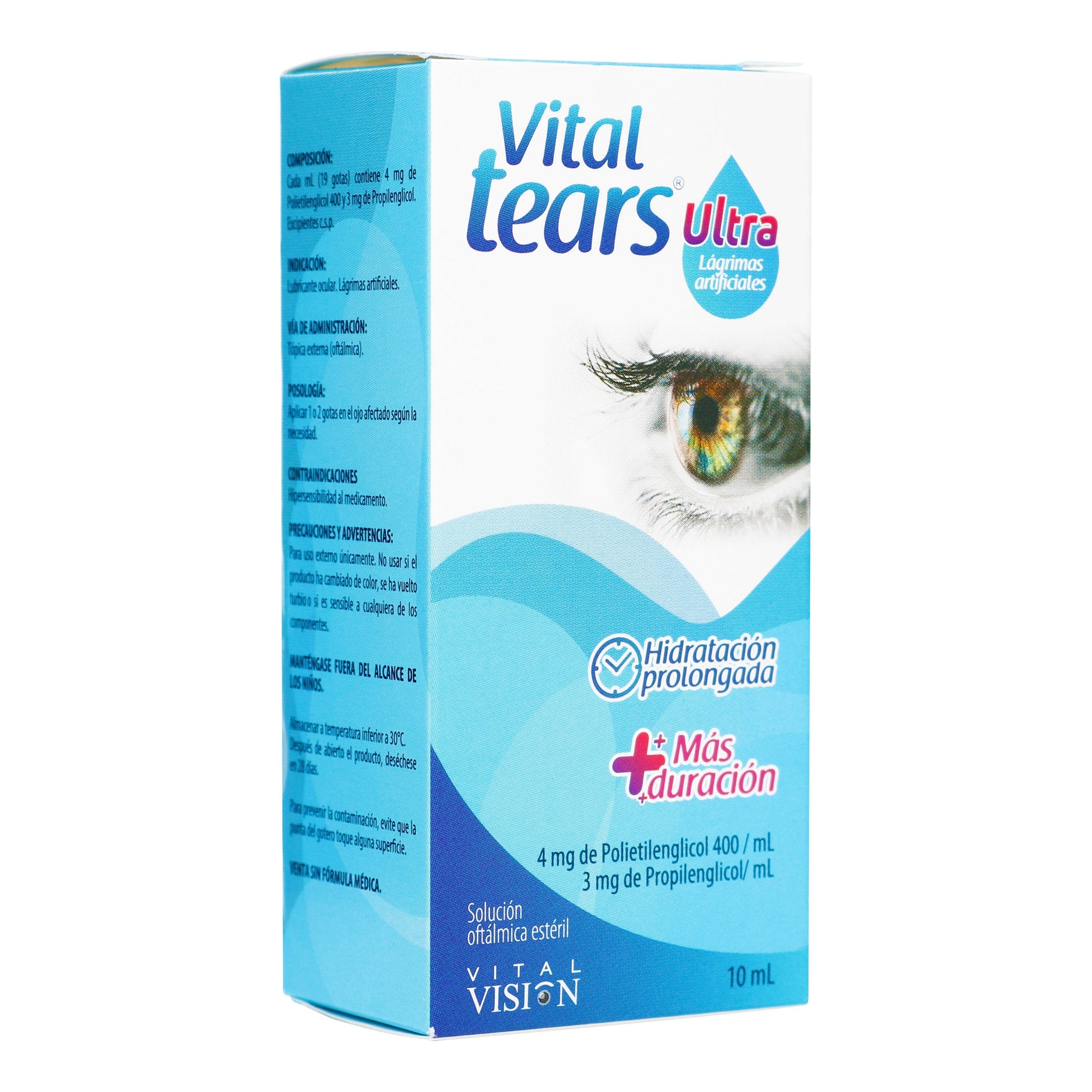 VitAL Tears Ultra Solución.OFTALMICA 10 ml