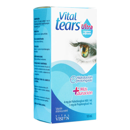 VitAL Tears Ultra Solución.OFTALMICA 10 ml