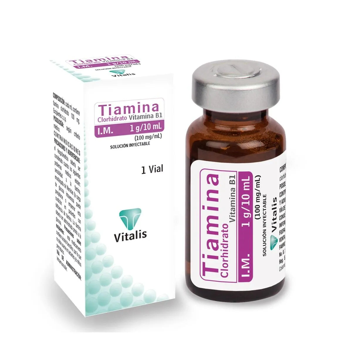 Tiamina Vitamina B1 100 MG/ML 1 Vial