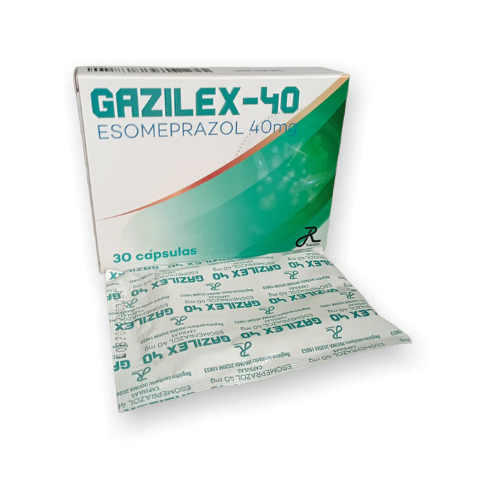Gazilex Esomeprazol 40 MG X 30 Cápsulas