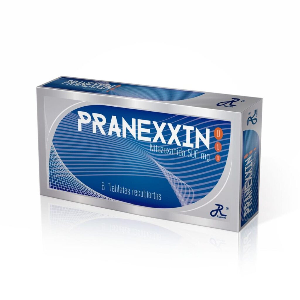 Pranexin Nitazoxanida 500 MG X 6 Tabletas