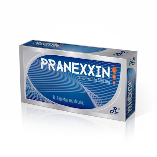 Pranexin Nitazoxanida 500 MG X 6 Tabletas