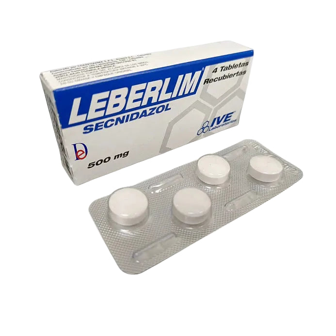 Liberlim Secnidazol 500 MG X 4 Tabletas Recubiertas