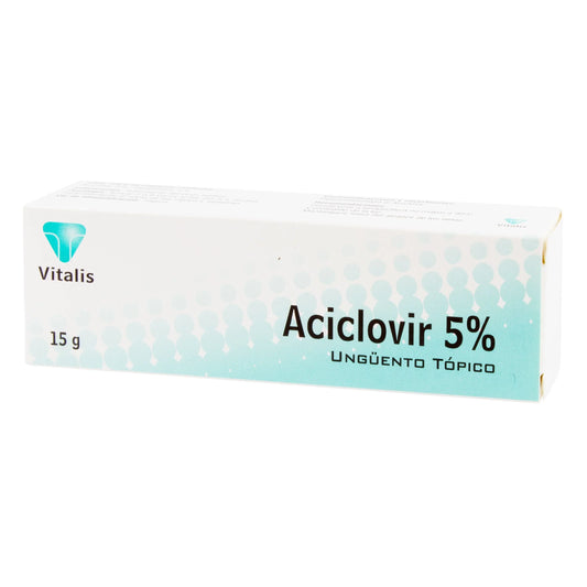 Aciclovir 5% Ungüento X 15 gr VitALIS