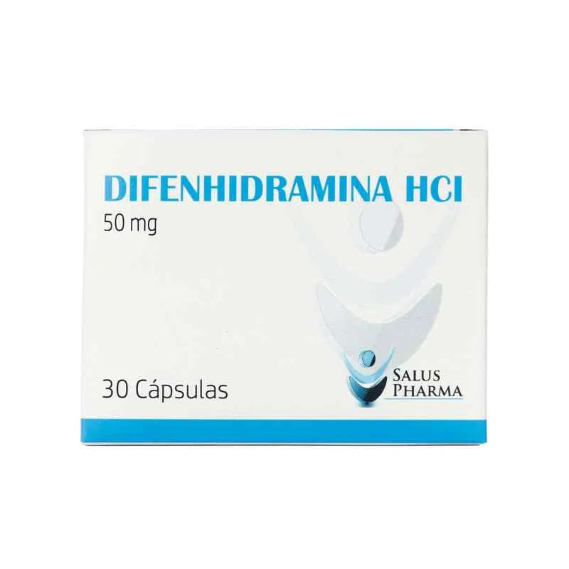 Difenhidramina Clorhidrato 50MG 30Cap