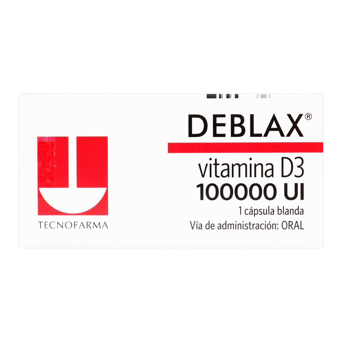 Deblax Vitamina D3 100000 UI