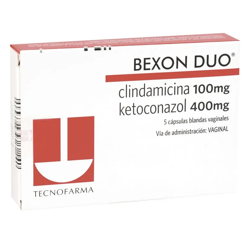 Bexon Duo 5 Cápsula Blandas VaginalES