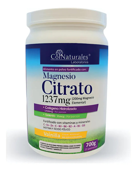 Citrato De Magnesio 1237 MG X 700 Gramos