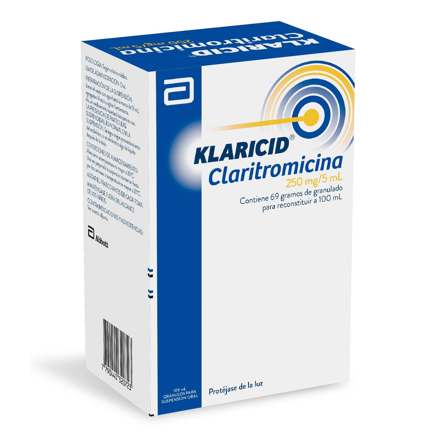 Klaricid 250 mg/5ML Sus.100ml(a(3%+
