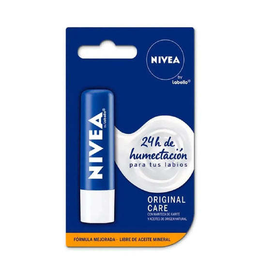 Protector Labial Nivea Original Care 4.8 Gr