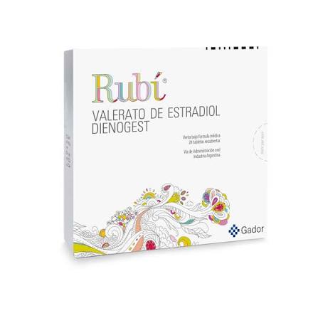 Rubí 28 Tabletas Recubiertas