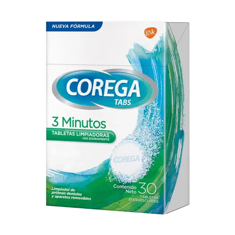 Corega Tabletas 30 Tabletas