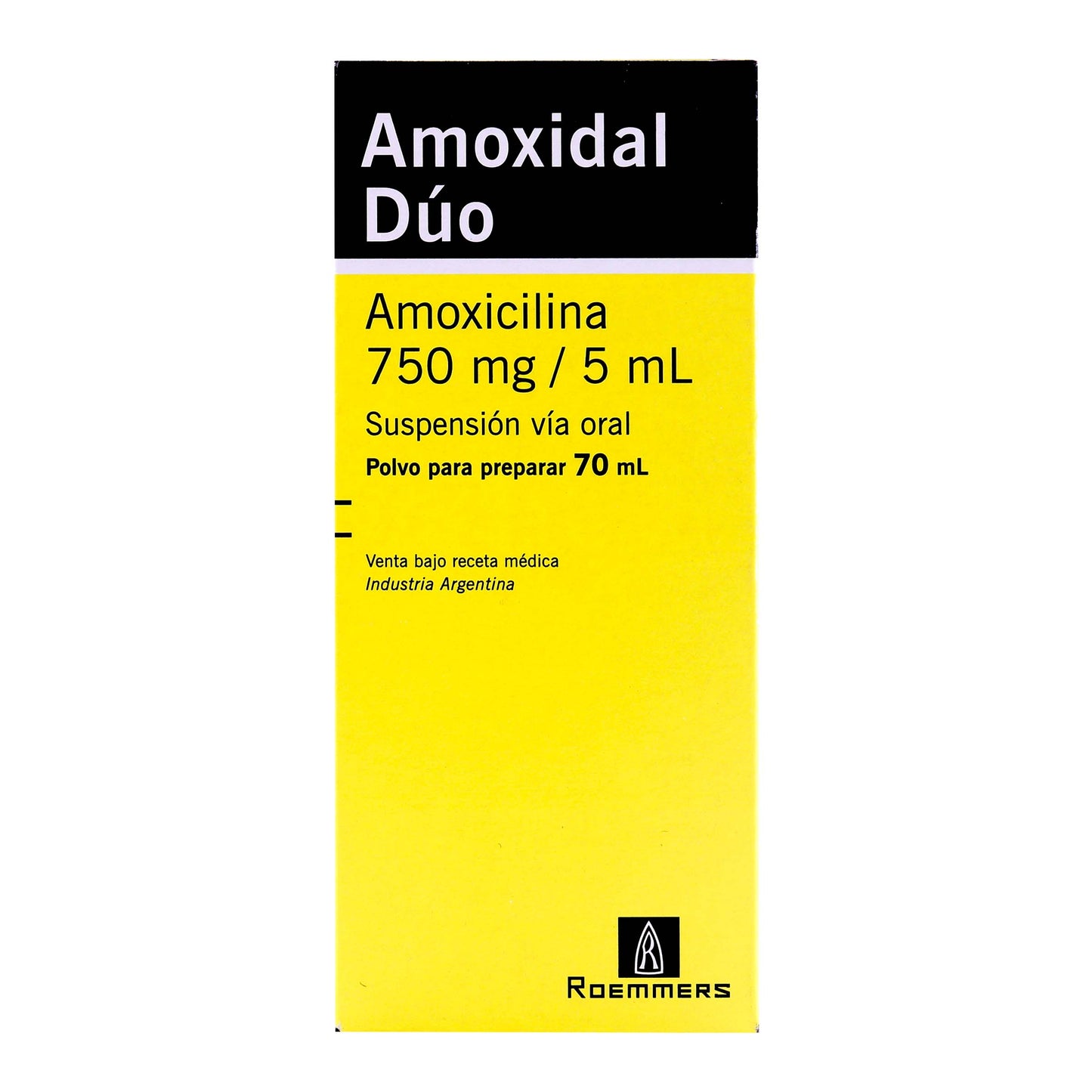 AmoxicilinaDAL Duo 750 mg Suspensión 70 ml