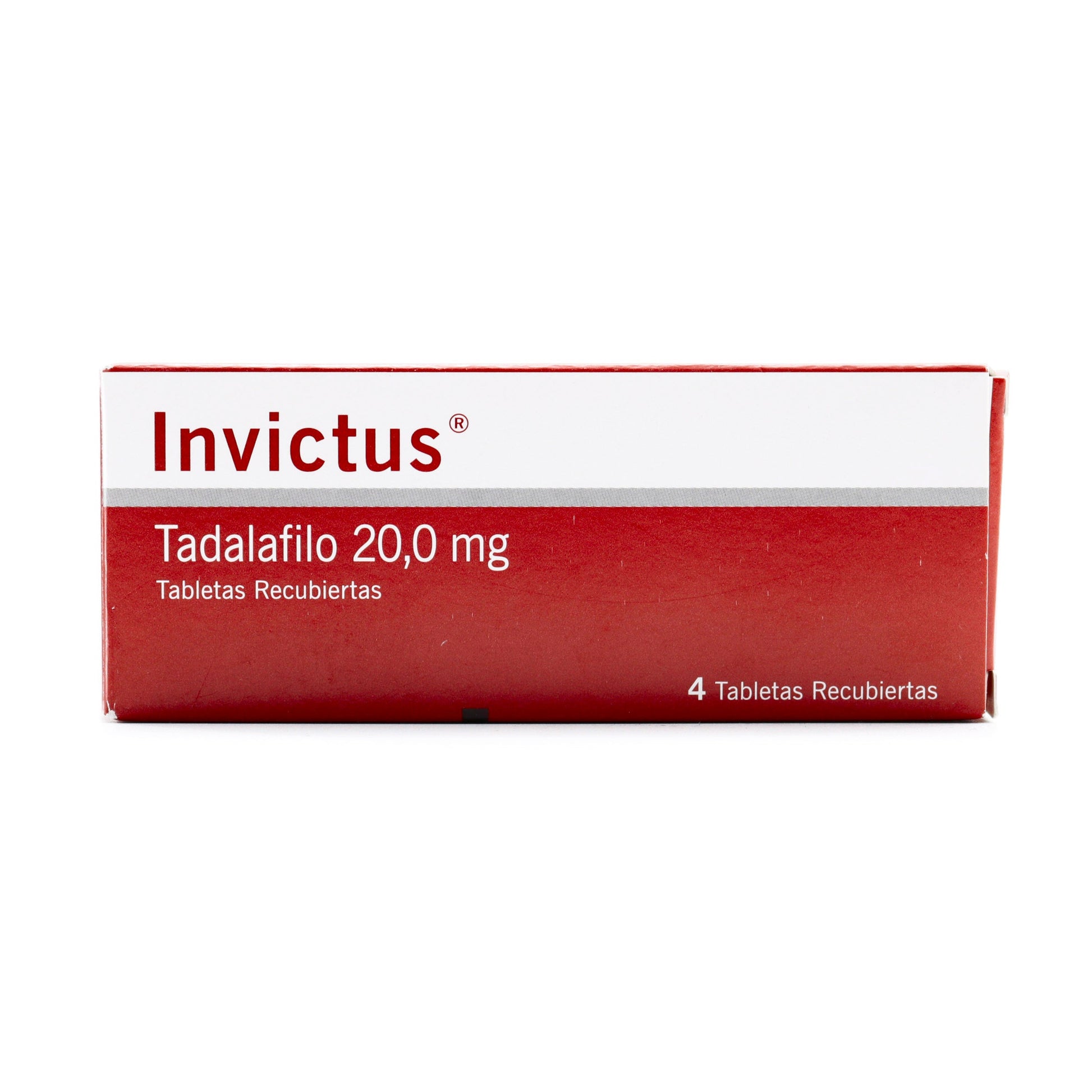 Invictus Tadalafilo 20 mg 4 Tbs Recub