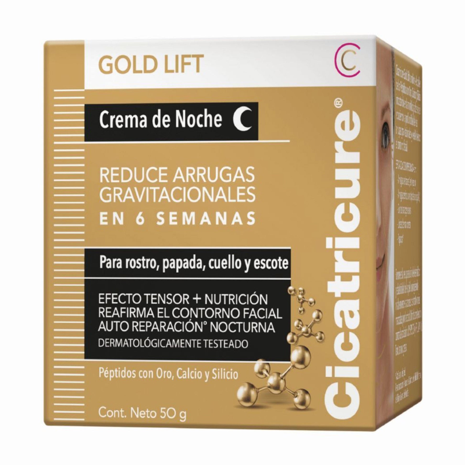 Crema Cicatri Fac.gold Li Noche 50gr(sf)