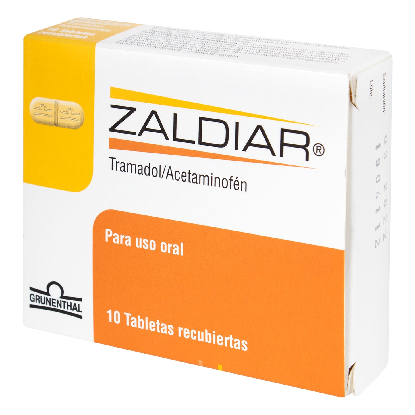 Zaldiar 10 Tabletas (m)