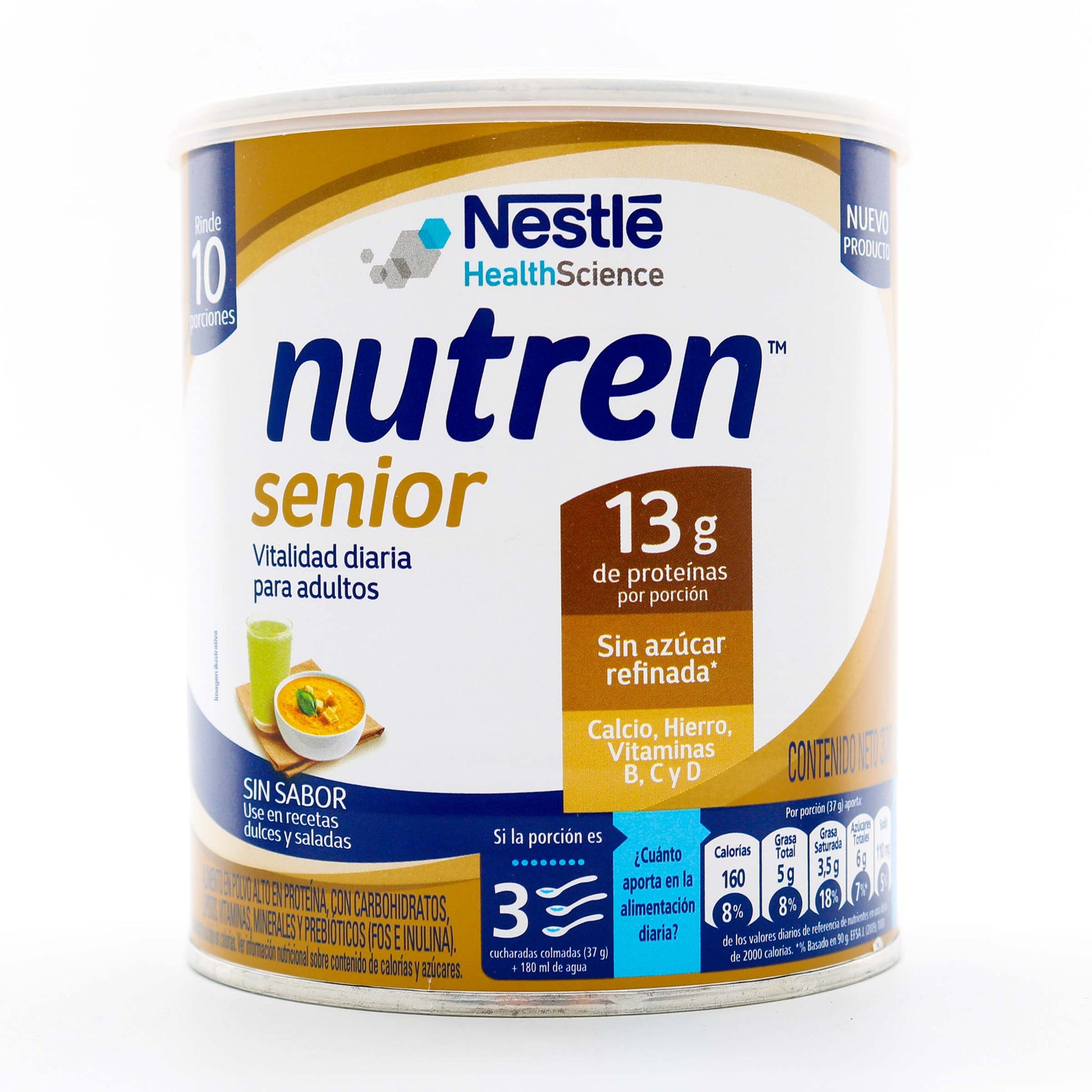 Nutritiva Senior Polvo 370 gr Exc(pdc)