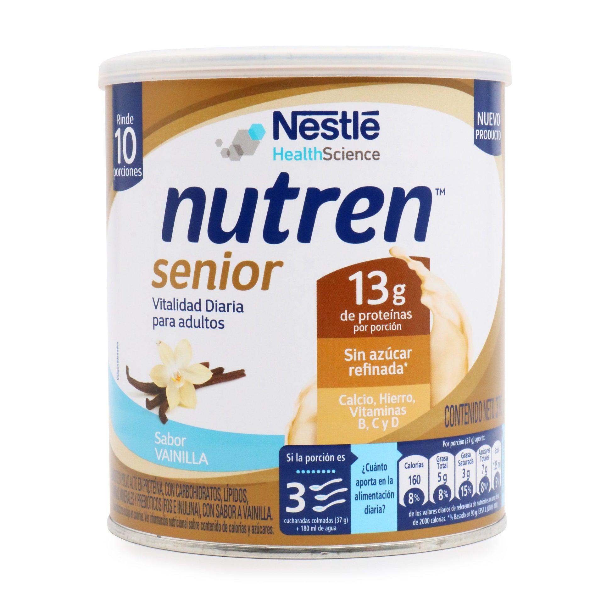 Nutritiva Senior Polvo Vai. 370 gr Exc(pdc)