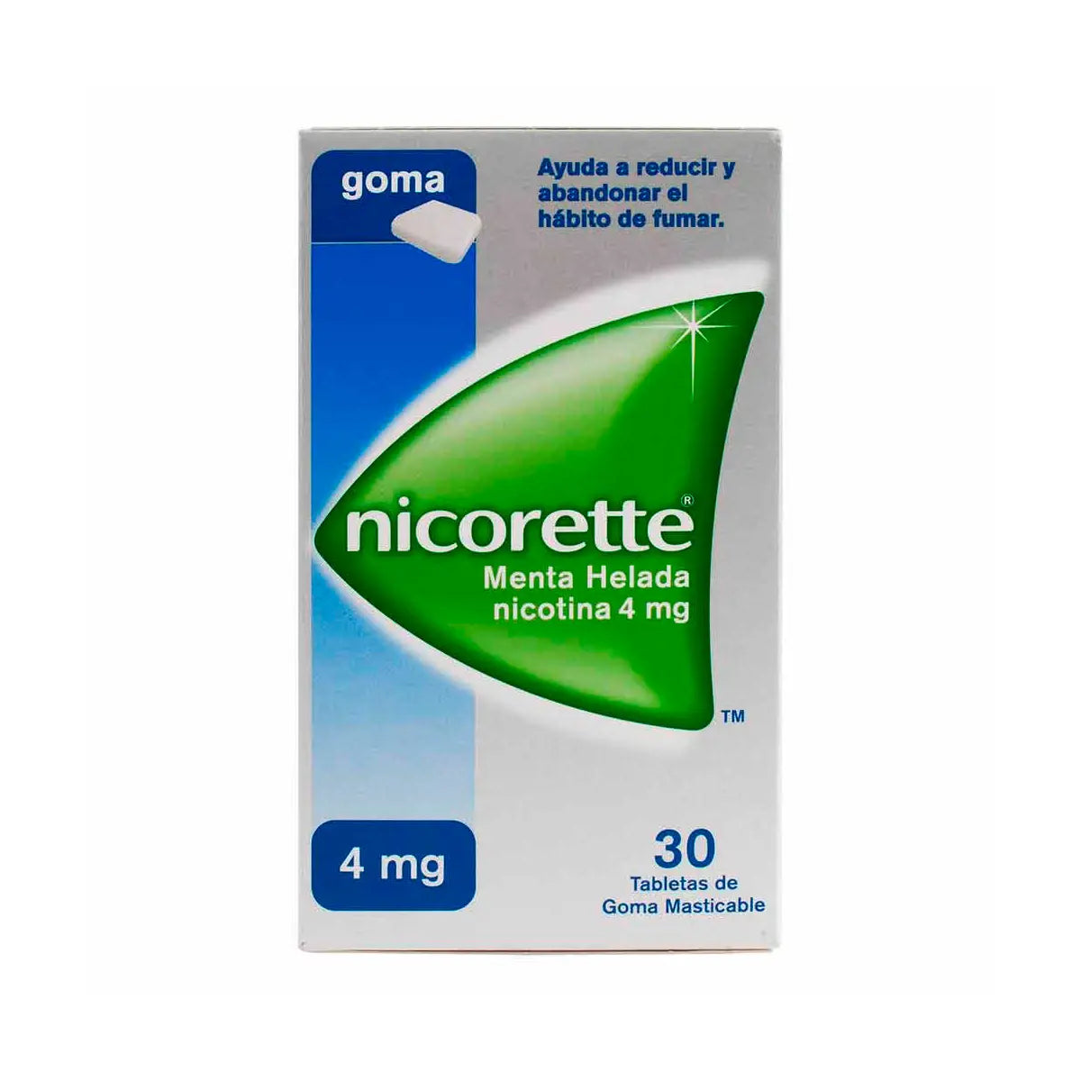 Nicorette Menta S&s 4 mg 30 gOMAS(PAE)