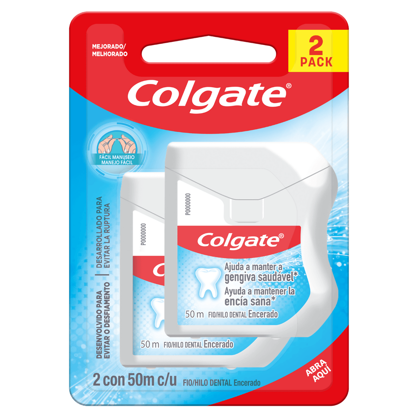 2 Hilo Dental Colgate 50m Pack