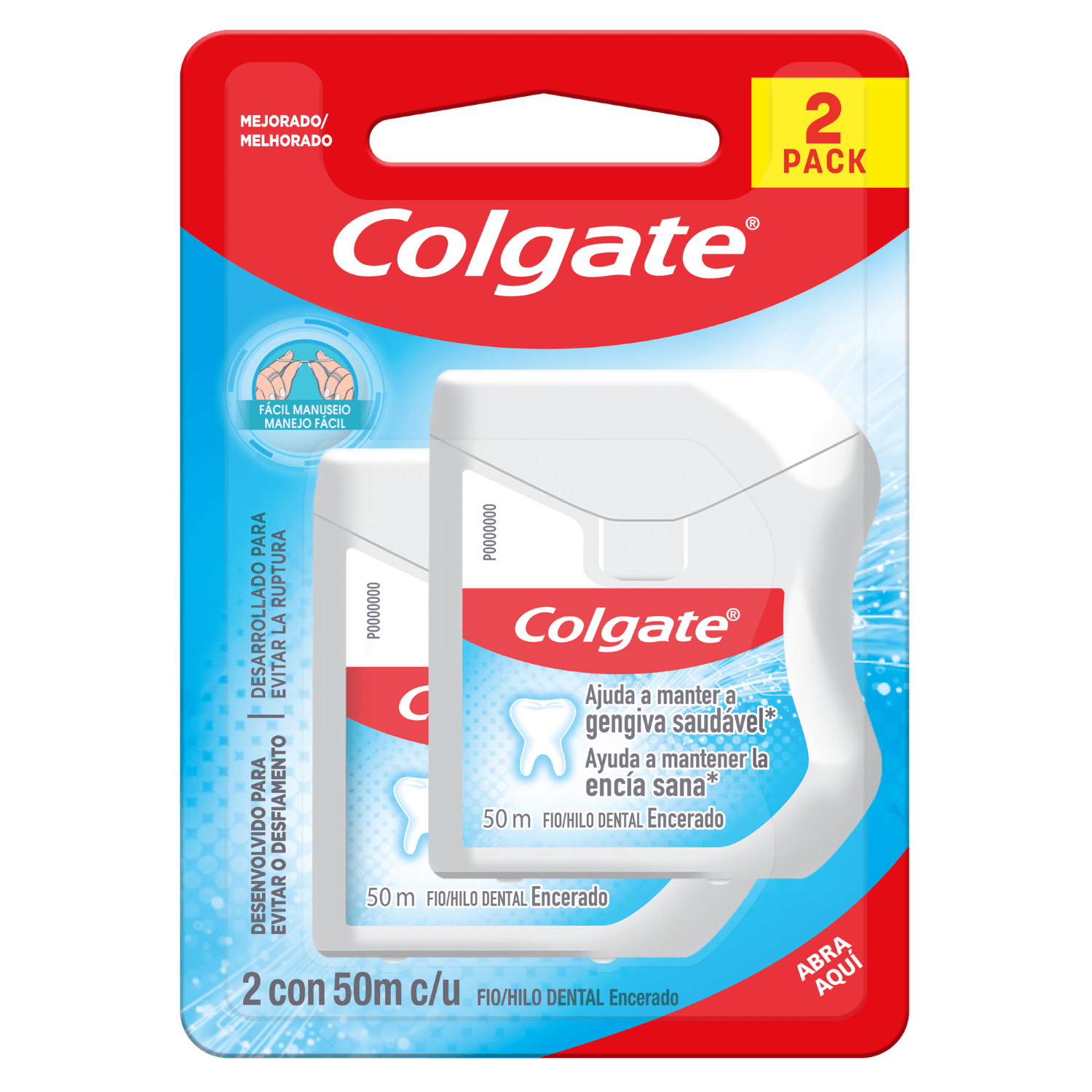2 Hilo Dental Colgate 50m Pack