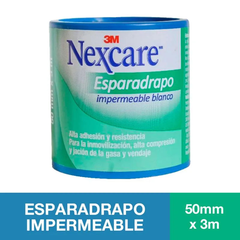 Esparadrapo Nexcare IMPER.BLANCO 50x3 3m