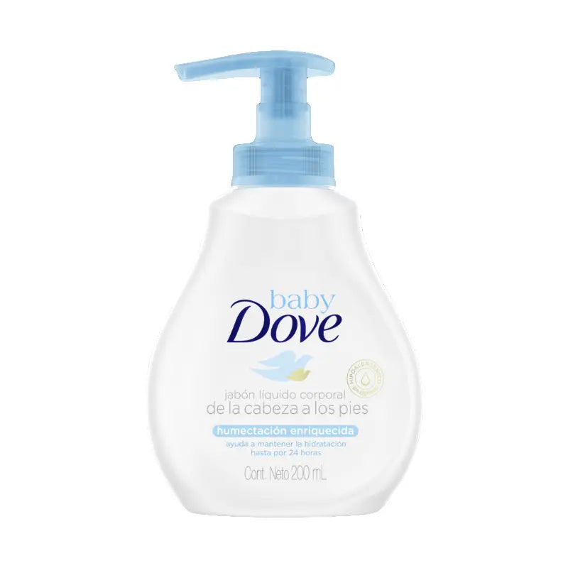 Jabón Dove Baby Liquido Humectante.ENRI.200ML