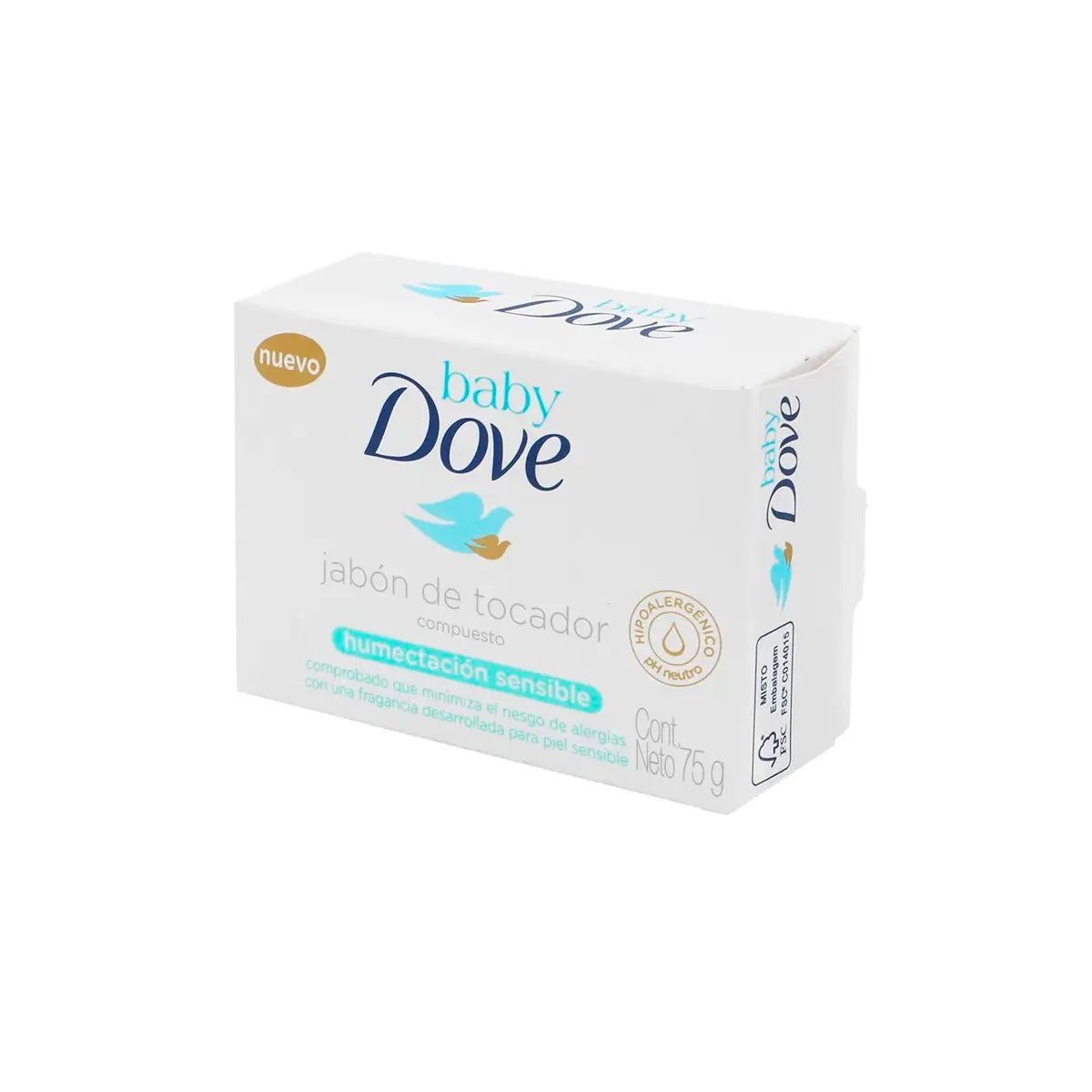 Jabón Dove Baby HumectanteACI.SENSIBLE 75 gr