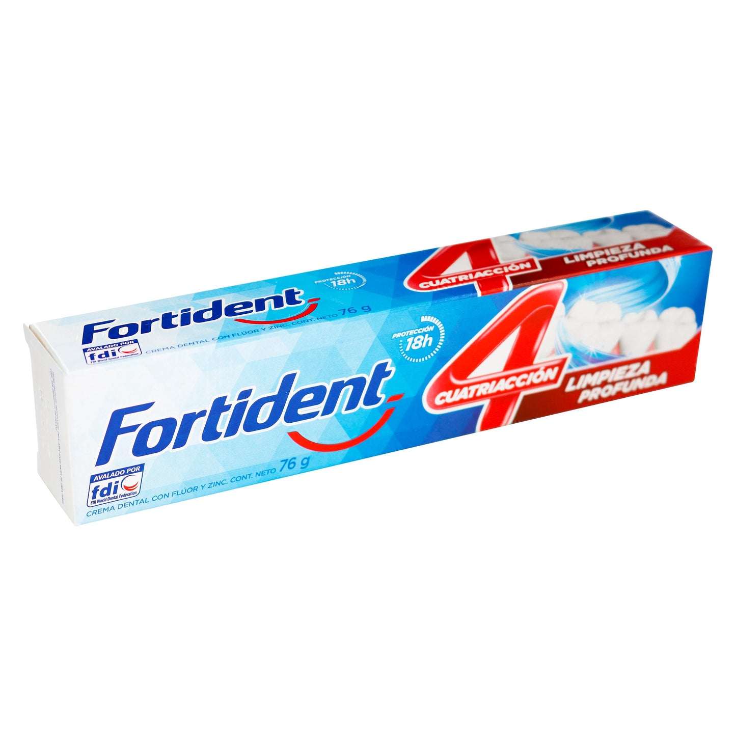 Crema Fortident Limpieza Profunda 76gr