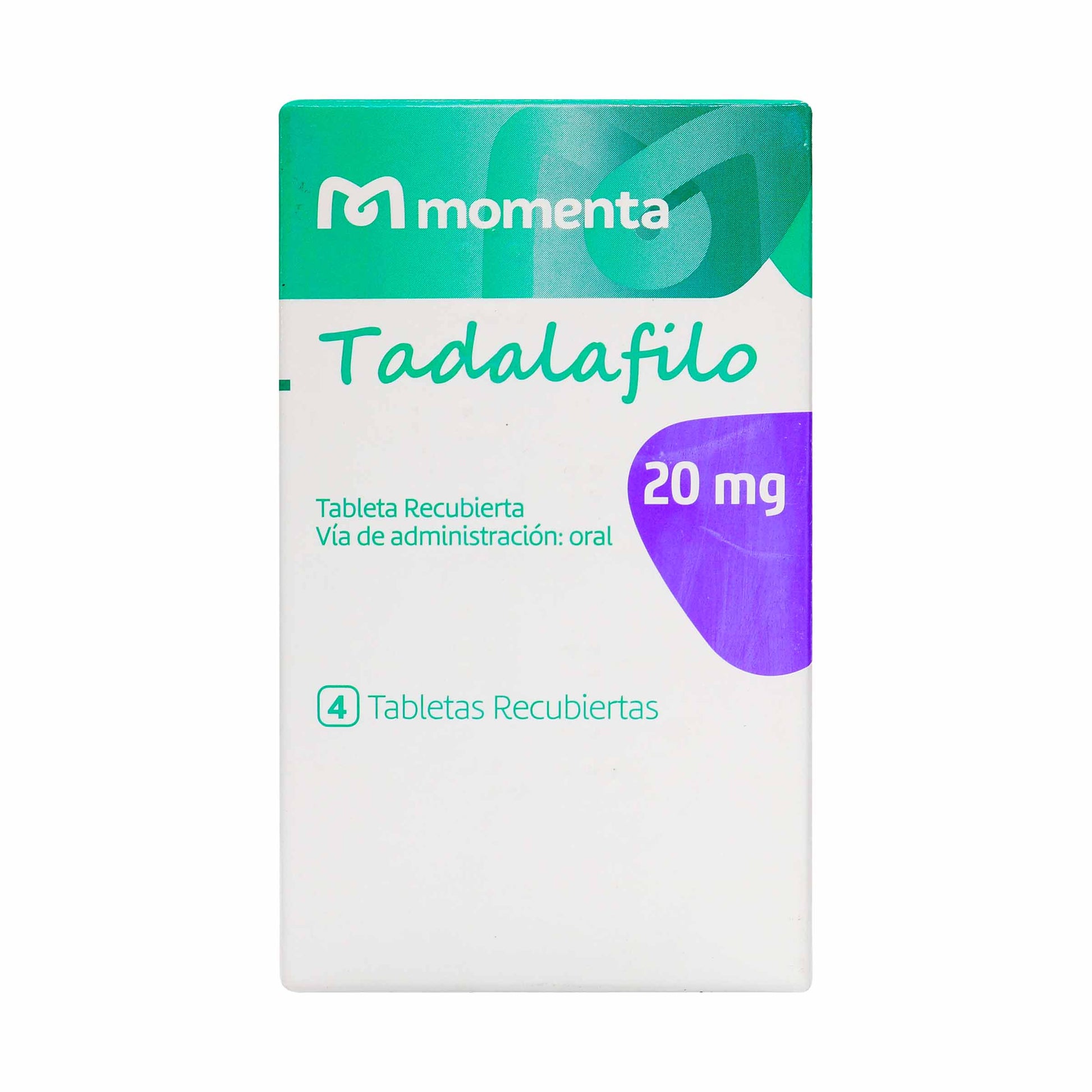 Tadalafilo 20 mg 4 Tabletas