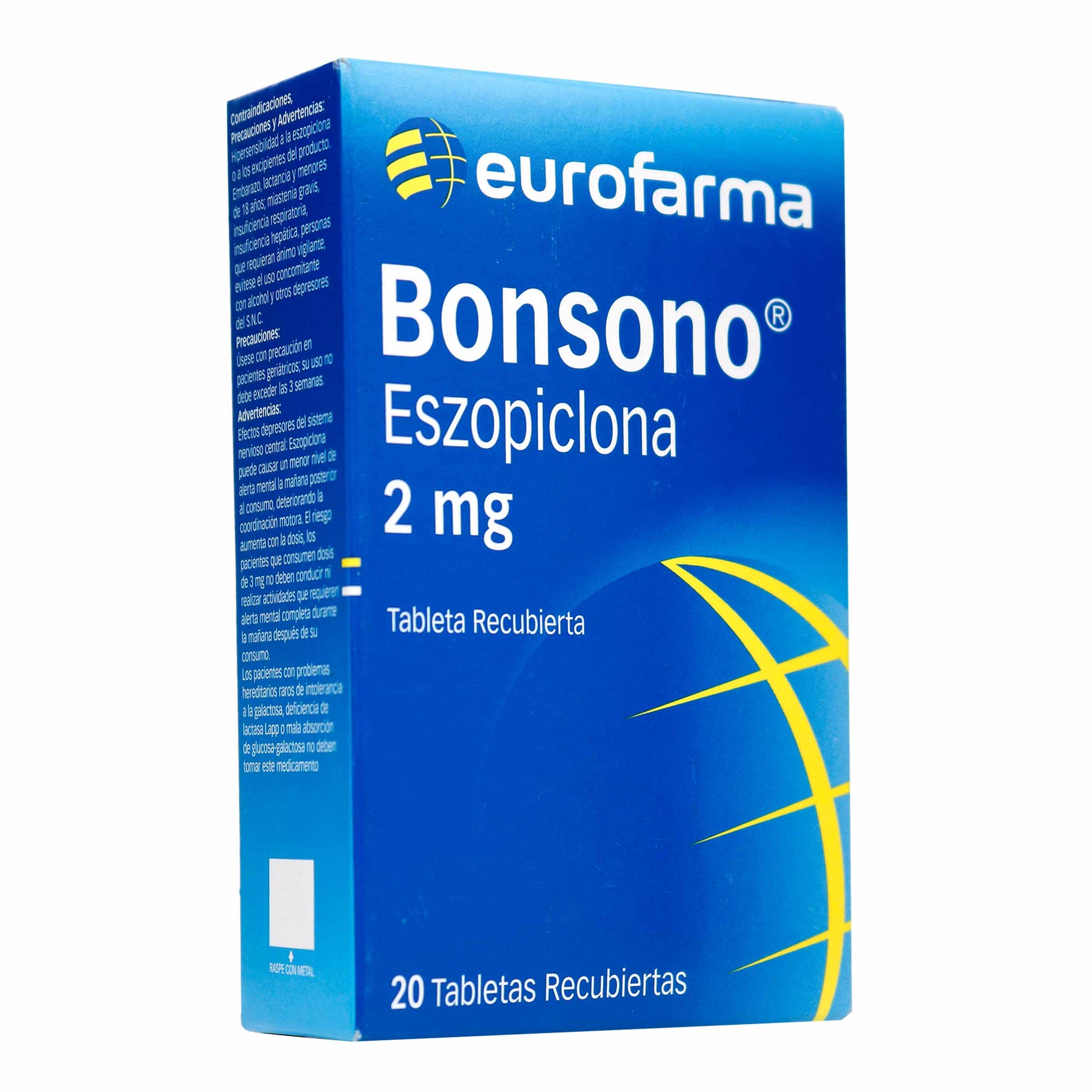 Bonsono 2 mg 20 Tabletas