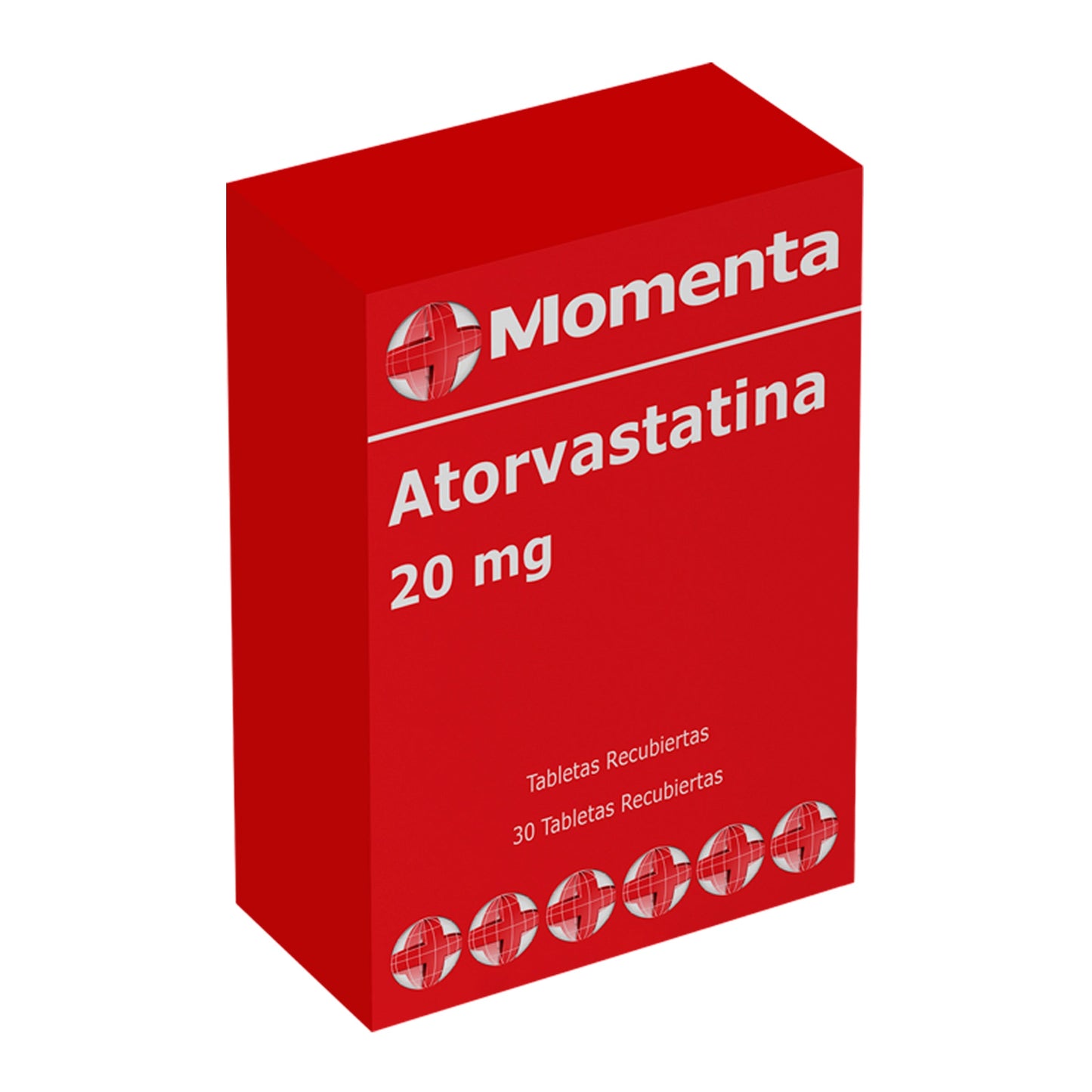 Atorvastatina 20 mg 30 Tbs Momenta