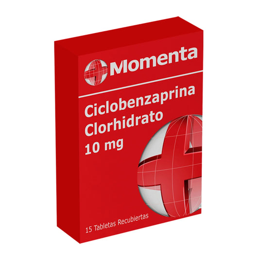 Ciclobenzaprina 10 mg 15 Tbs Momenta