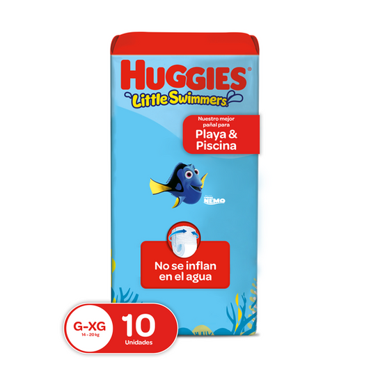 Pan. Hugg Little Swimmer Et 5-6 g-XG 10u