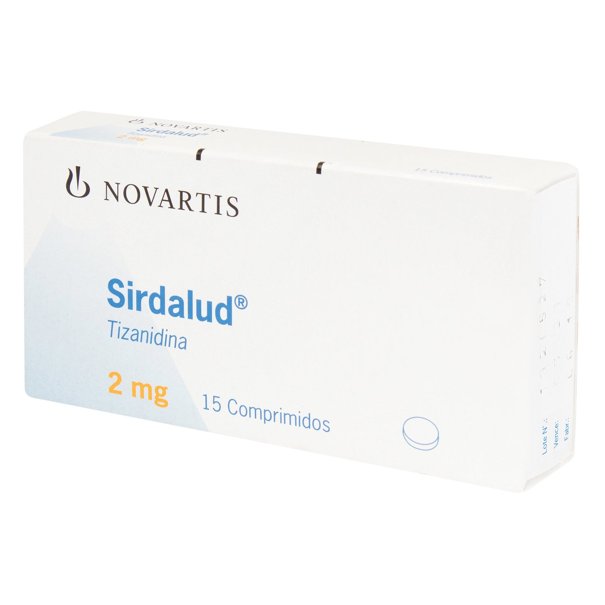 Sirdalud 2 mg 15 Comprimidos