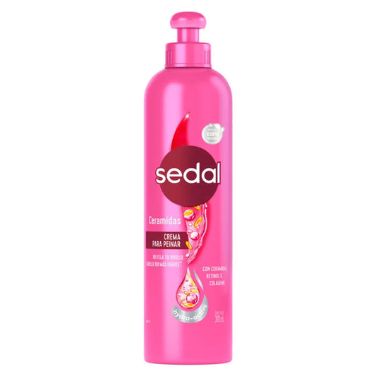 Crema Para Peinar Sedal Ceramidas Sos 300 Gramos
