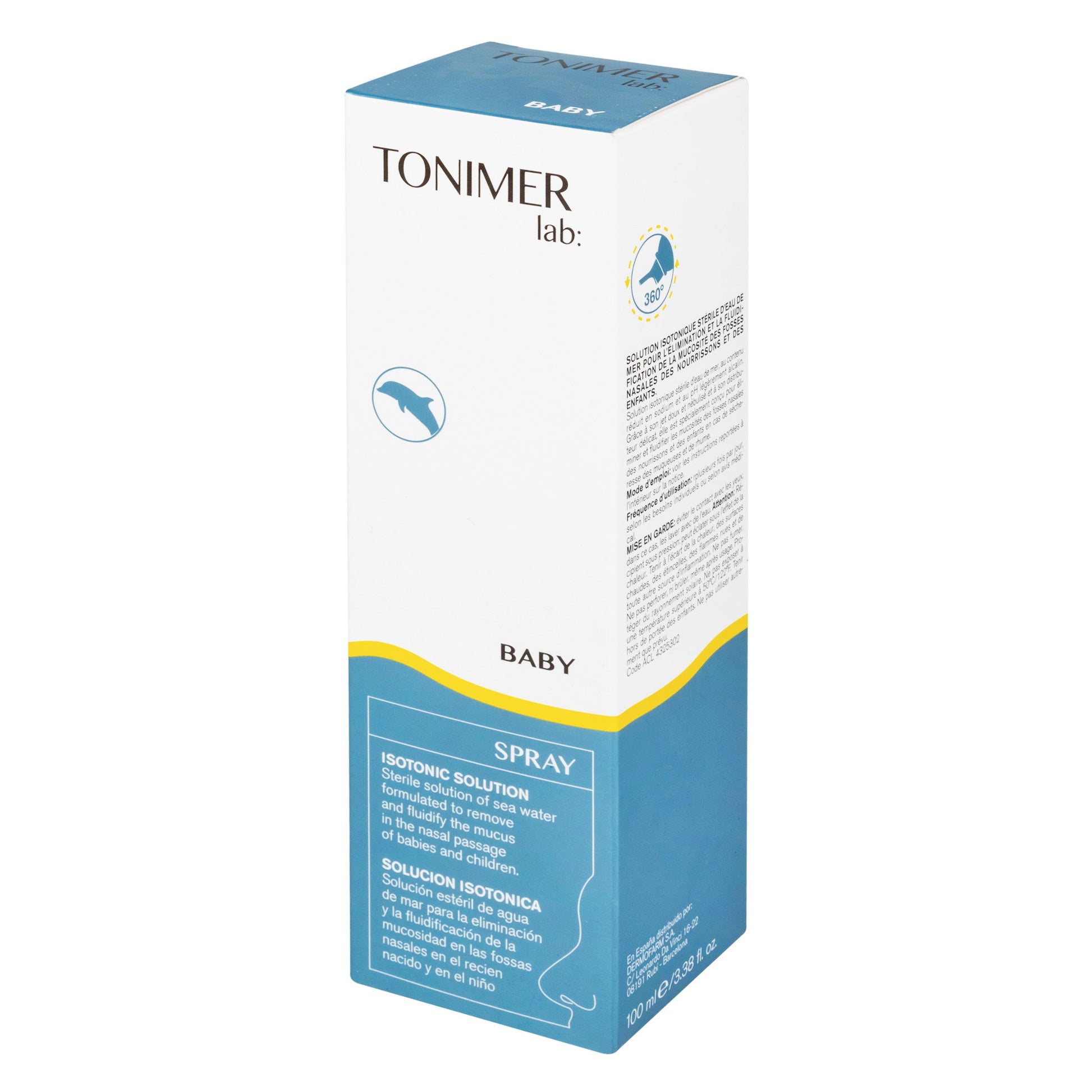 Isotonica Tonimer Lab Baby Spray 100 ml