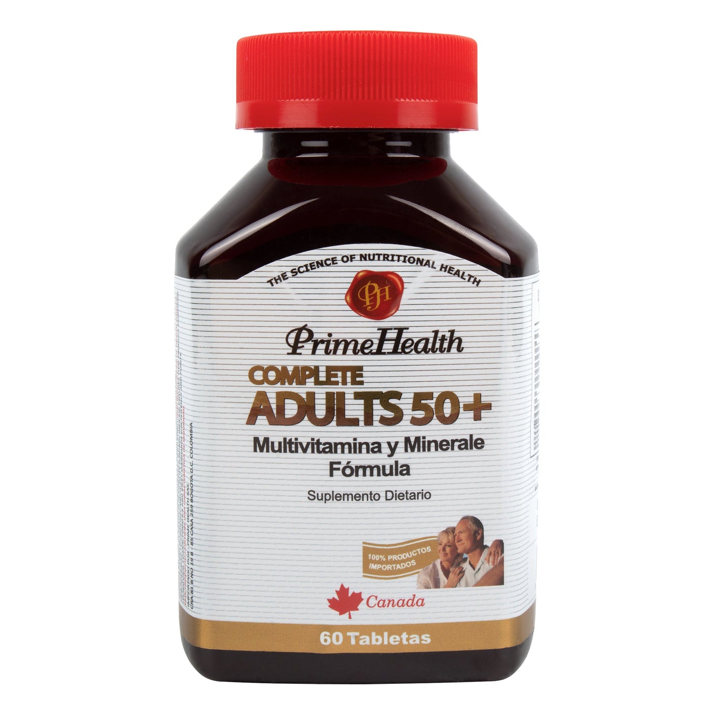 Multivitamínico Adult.50+60 Tbs Prime H.nti