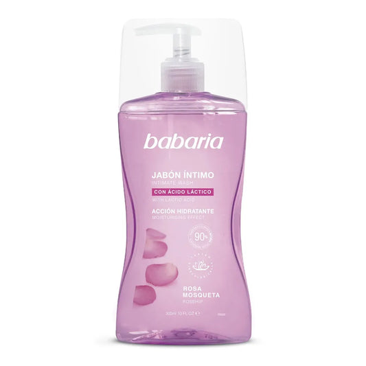 Jabón Intimo Babaria Rosa Mosq.300 ml Lb