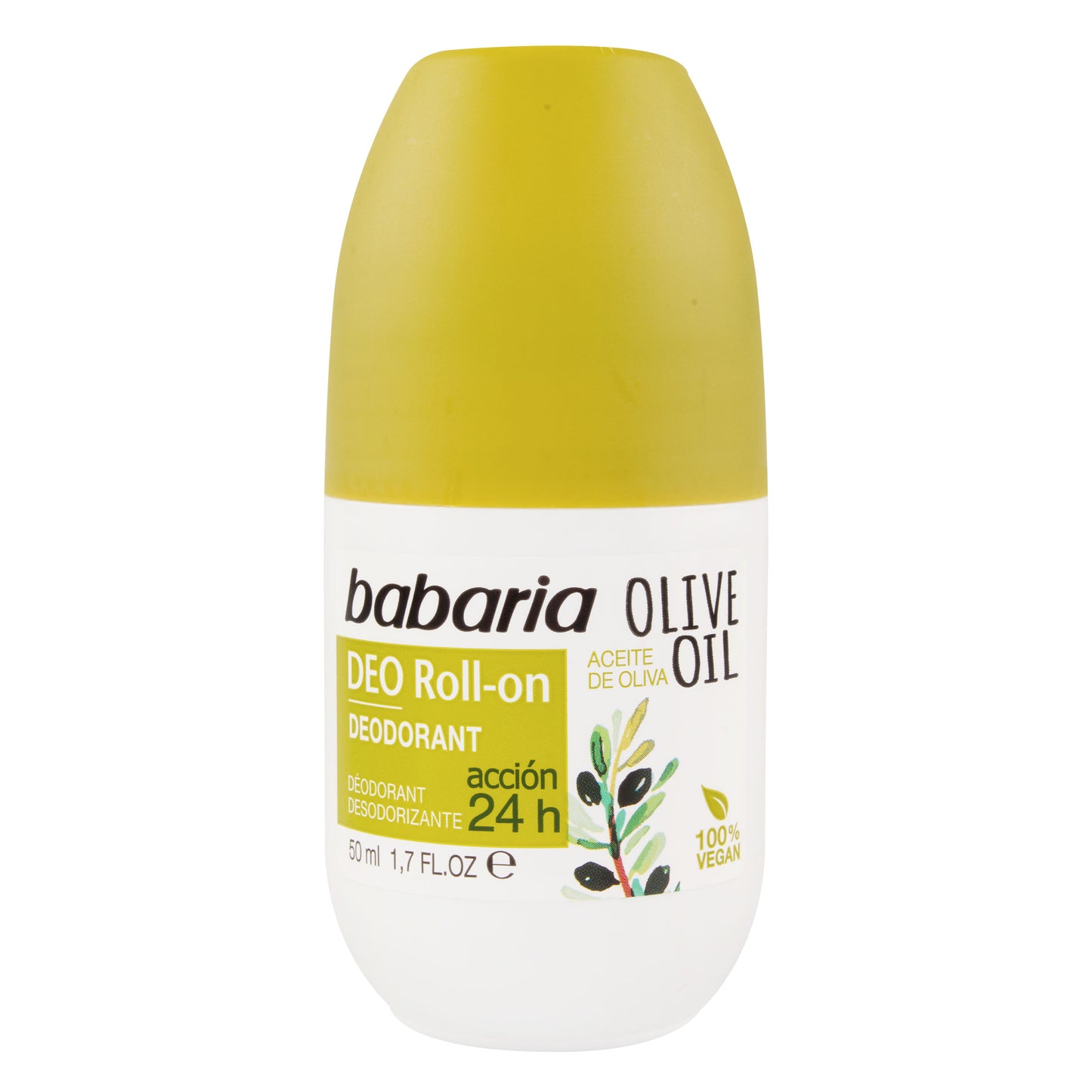 Desodorante Babaria Roll-On Olive Oil 50 ML