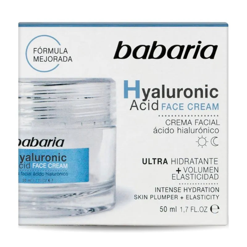 Crema Babaria Facial Ácido Hial.50 ml