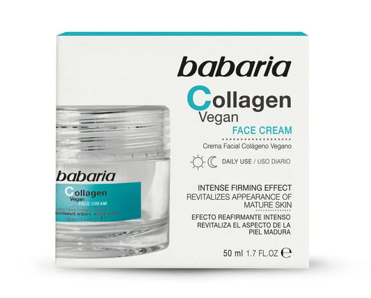 Crema.BABARIA Facial Colageno Vegano 50 ml