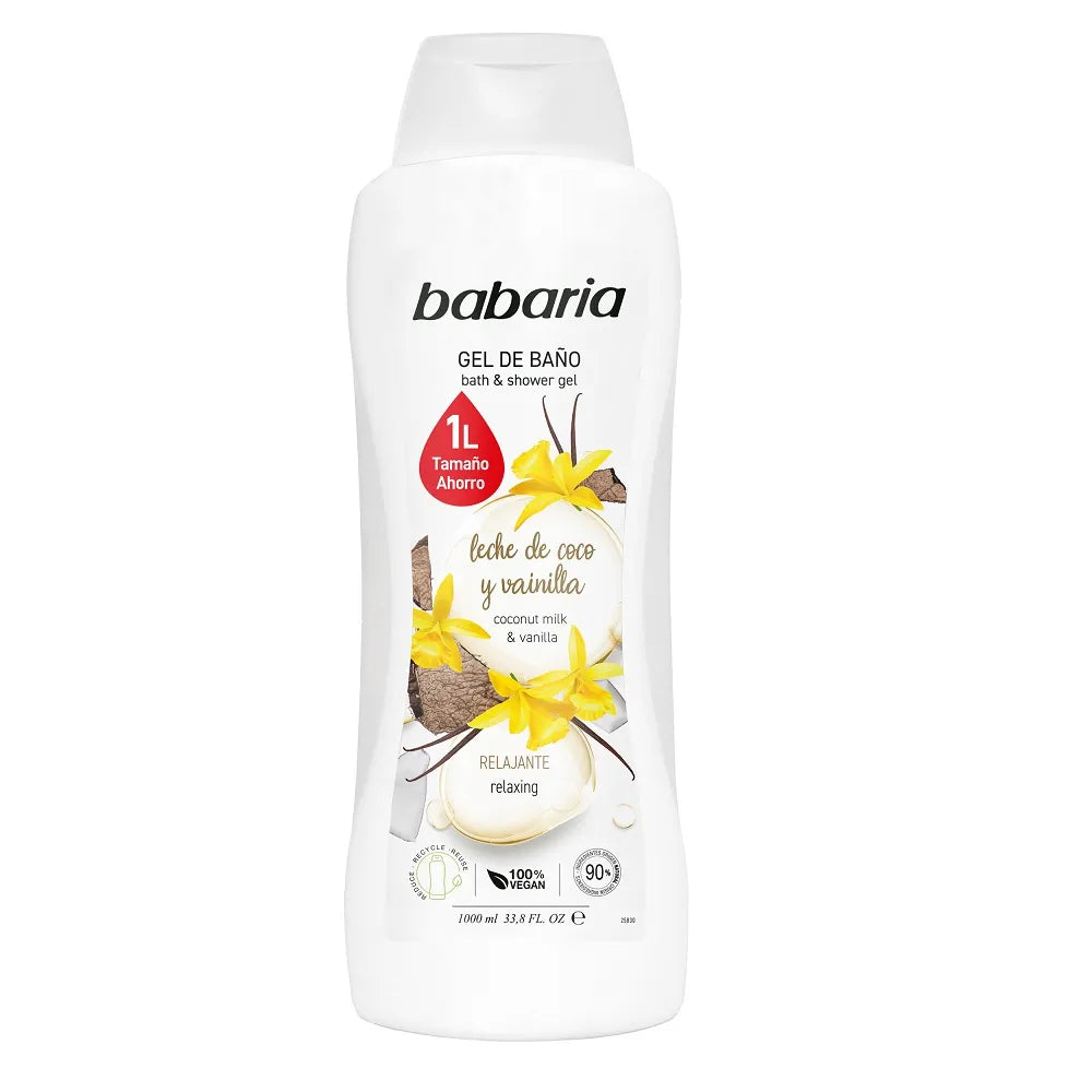 Gel De Bano Coco-vainilla Babaria 1000ml